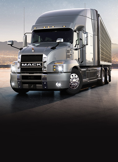 Silver Mack Anthem Truck