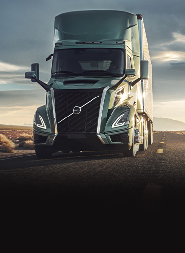 Green Volvo VNL Truck